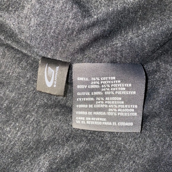 Kenneth Cole Reaction Cotton Polyester Peacoat Jacket Size S Gray - Picture 7 of 7